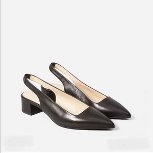 Everlane Editor Slingback Heels